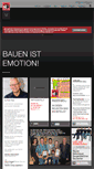 Mobile Screenshot of hansmann-bau.de